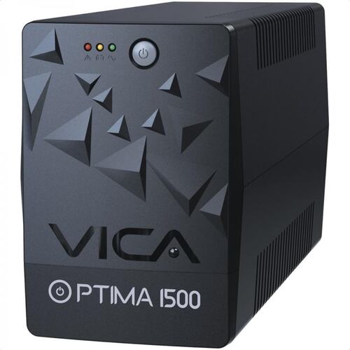 No Break Vica Optima 1500 1500VA 900W 8 Contactos