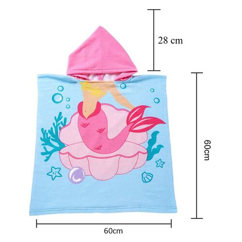 Toalla De Baño Con Capucha  Para Playa ó Natación Para Niños