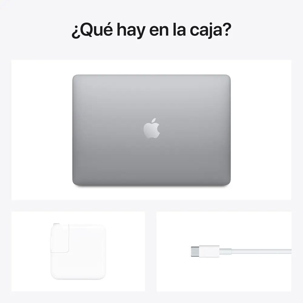 Apple MacBook Air 13 Chip M1 256 Gb Ssd Gris Espacial.