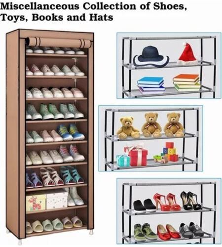 Zapatera Closet Organizador De Zapatos 27 Pares 9 Niveles marron