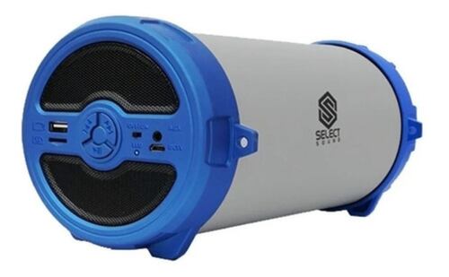 Bocina Bluetooth Radio Fm Usb Select Sound Color Azul 