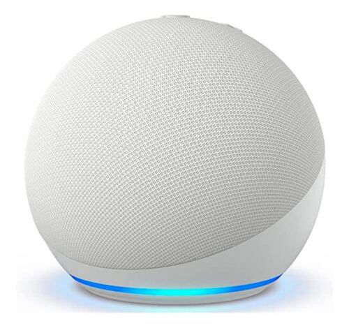 Asistente Virtual Alexa Echo Dot 5ta Gen Color Blanco