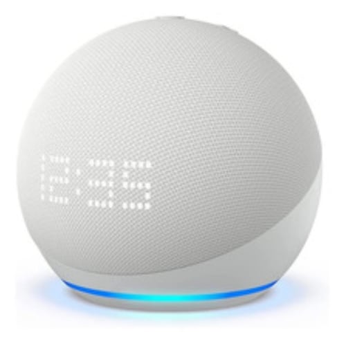 Asistente Virtual Alexa Echo Dot 5ta Gen Color Blanco