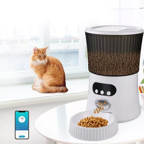 Alimentador Comedero Automático Para Perros Dispensador Wifi