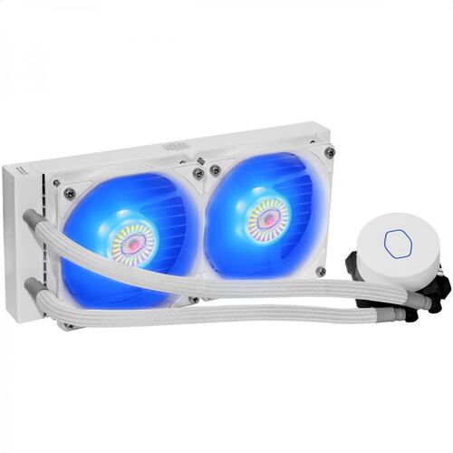 Enfriamiento Liquido Cooler Master MasterLiquid ML240L V2 RGB White Edition MLW-D24M-A18PC-RW