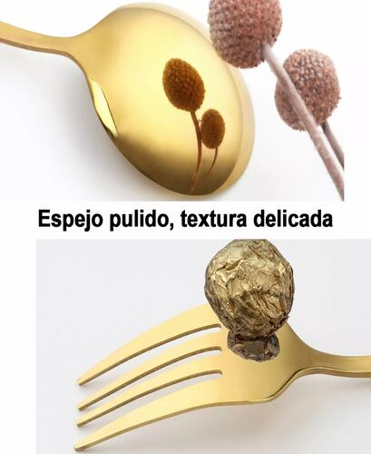 Juego De Cubiertos De Acero Inoxidable, 24 Piezas.