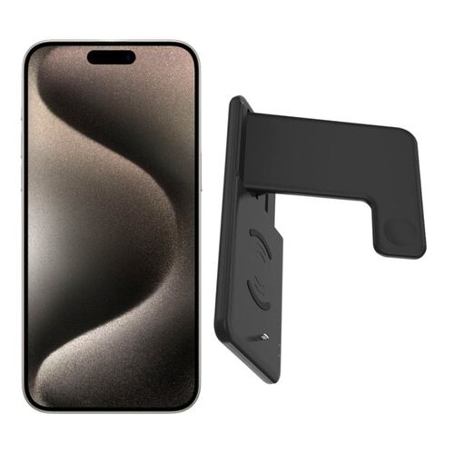 iPhone 15 Pro Max 256GB Dorado E-SIM Desbloqueado + Soporte Cargador .