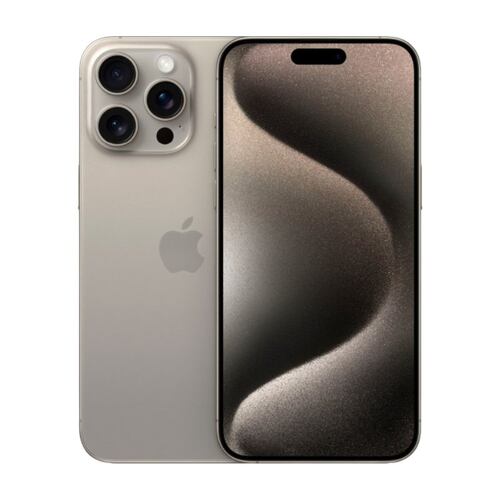 iPhone 15 Pro Max 256GB Dorado E-SIM Desbloqueado + Soporte Cargador .