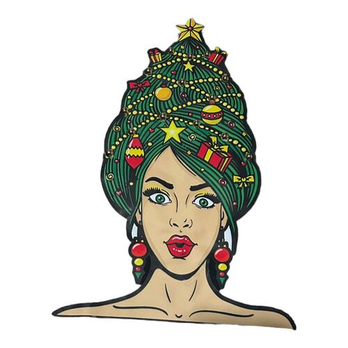 Playera Manga Larga Algodon Diseño Navideño Con Pompones