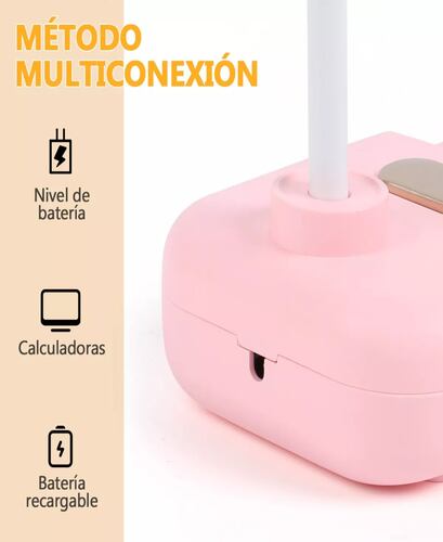 Lámpara Led Escritorio Ajustable Recargable Usb,para Lectura.