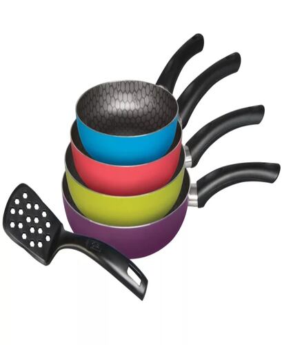Juego De Sartenes Cinsa Circus Con Antiadherente Thermocell.