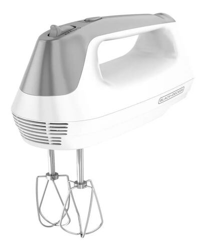 Batidora Mano Casa Restaurante Panaderia Resistente Pro Color Blanco Frecuencia 50 Hz.