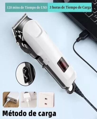 Maquina Para Cortar Cabello Cortadora De Pelo Profesional