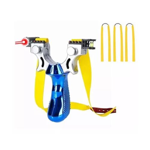 Tirachinas Láser Profesional Para Exteriores Con Mango Azul 