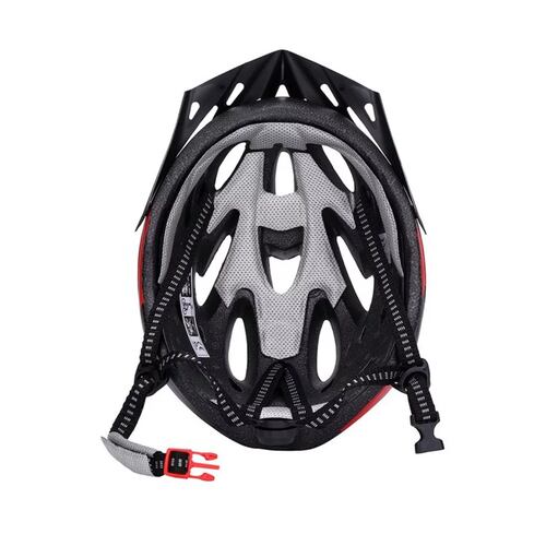 Casco De Bicicleta Con Led Luz Y Removibles Visera Solar
