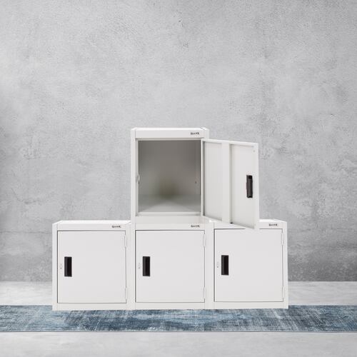 Locker Metalico 1 Puerta Guardex Casillero Apilable Mini