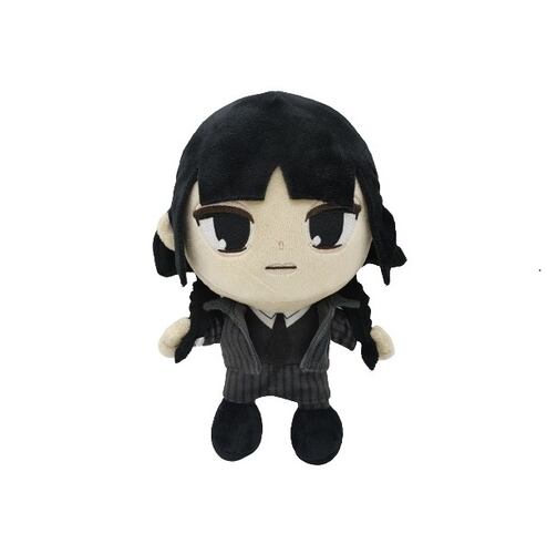 Set Peluches Wednesday Merlina Addams Y Enid Sinclair 25 Cm.
