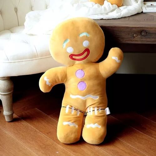 Muñeco De Peluche Galleta Jengibre 30 Cm Pelicula Shrek.