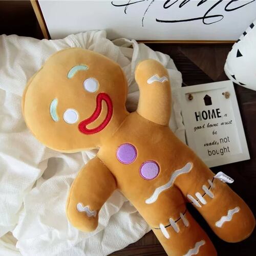Muñeco De Peluche Galleta Jengibre 30 Cm Pelicula Shrek.