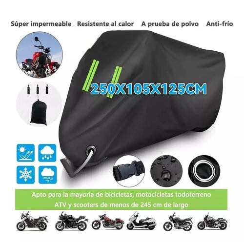 Cubierta De Protección Solar Impermeable Para Motocicleta
