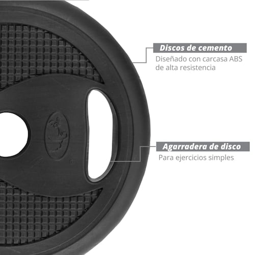 ALTERA JS-10 Juego De Mancuernas Ajustables Pesas 10 kg Verde FO.