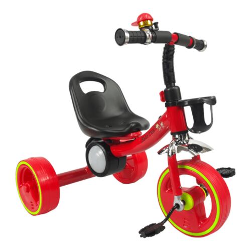 Triciclo para Niños Esfera Musical con Luz y Sonido hasta 25kg  - Rojo.