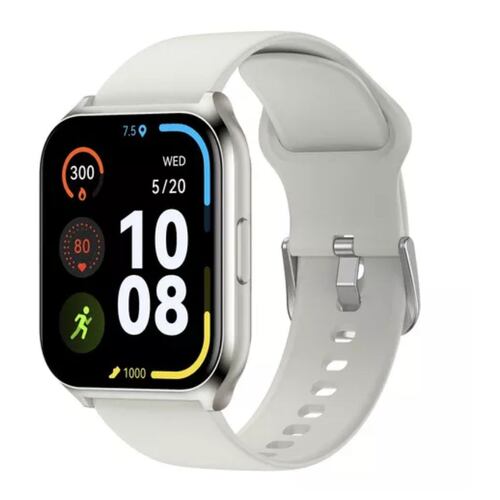 Reloj Smart Watch 2 Pro Ip68 Para Android Carátulas Personalizadas, Color Plateado