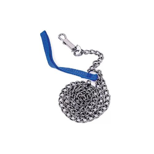 Cadena Para Perro Acero Cromado 3.0mm X 1.2m Asa Nylon Surtek