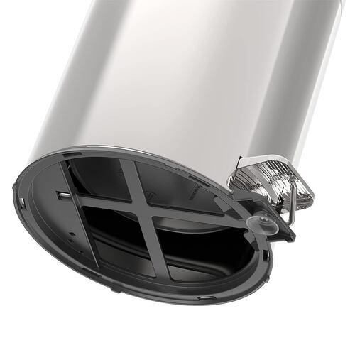 Cesto Tacho Basura Acero Inoxidable Pedal 5 Lts Tramontina