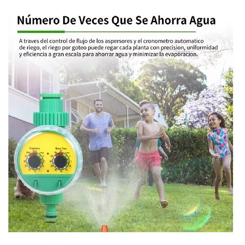 Kit 40m 158pzs Sistema De Riego Automático Por Goteo Ahorra Agua