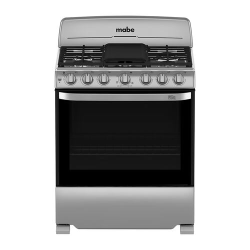 Estufa Mabe Piso 30 Pulgadas Plata EM7654BFIS2  