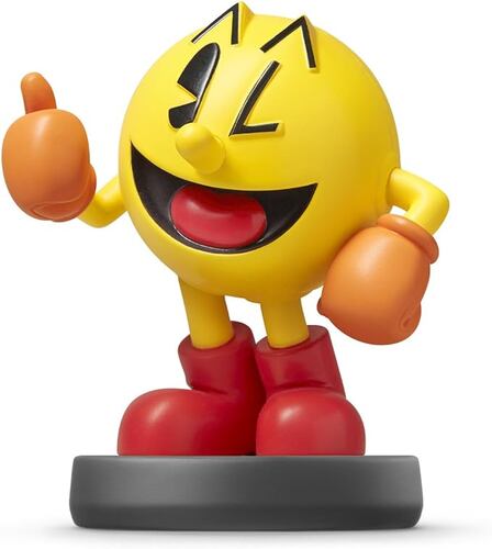 Figura Amiibo Nintendo Pac-man Pacman Super Smash Bros.