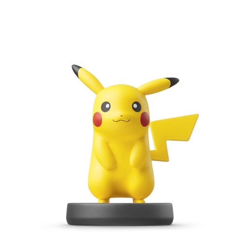Figura Amiibo Pikachu Pokémon Super Smash Bros Nueva Versión.