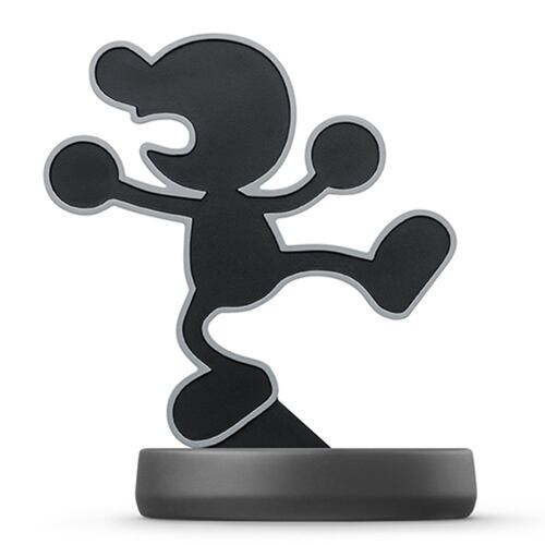 Figura Amiibo Nintendo Mr. Game & Watch Super Smash Bros.
