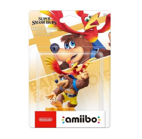 Figura Amiibo Nintendo Super Smash Bros Banjo & Kazooie.