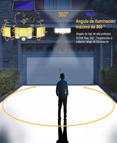 Lámparas Solar Led Luz Jardin Para Interiores Y Exterior.
