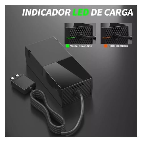 Fuente De Alimentación Para Xbox voltaje De 100-240v Negro