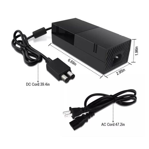 Fuente De Alimentación Para Xbox voltaje De 100-240v Negro