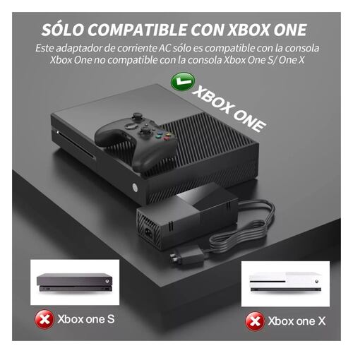 Fuente De Alimentación Para Xbox voltaje De 100-240v Negro
