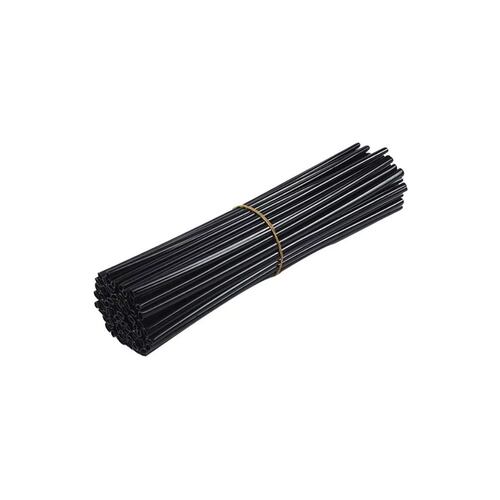 Juego 72pcs 24cm Popotes Cubre Rayos Motocross Spokes Bicicleta Negro