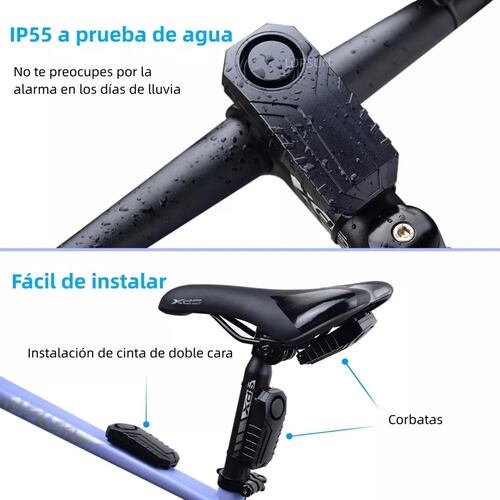 Control Remoto Alarma Para Motocicleta, Bicicleta
