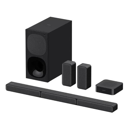 Teatro en casa con barra de sonido Sony HTS20R 5.1 canales.