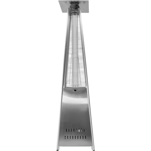 Calefactor Exterior Piramide Calenton Gas Lp Acero Inox 2.2m