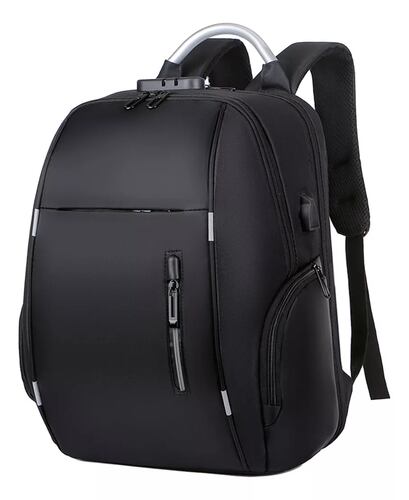 Mochila Antirrobo De Gran Capacidad Con Cargador Usb.