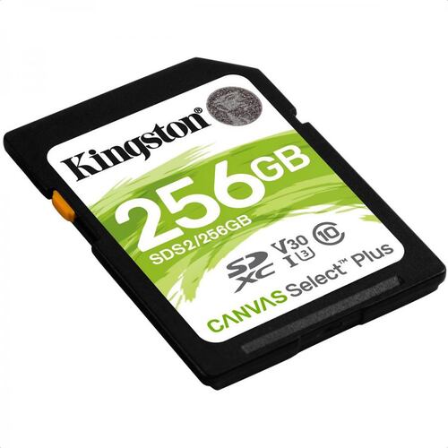 Memoria SD 256GB Kingston SDXC Clase 10 Canvas Select Plus SDS2/256GB