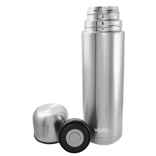 Termo Wallis F2890640 acero inoxidable de 750 ml, acabado acero.