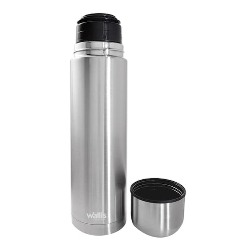 Termo Wallis F2890640 acero inoxidable de 750 ml, acabado acero.
