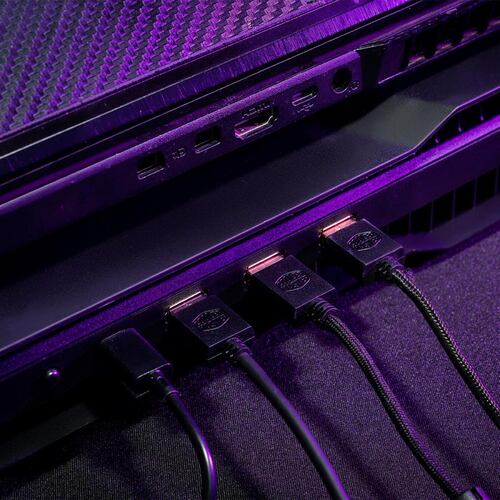 Base Cooler Master Notepal X150 SPECTRUM Ventilador 160mm Laptop Hasta 17 MNX-SWXB-10NFA-R1