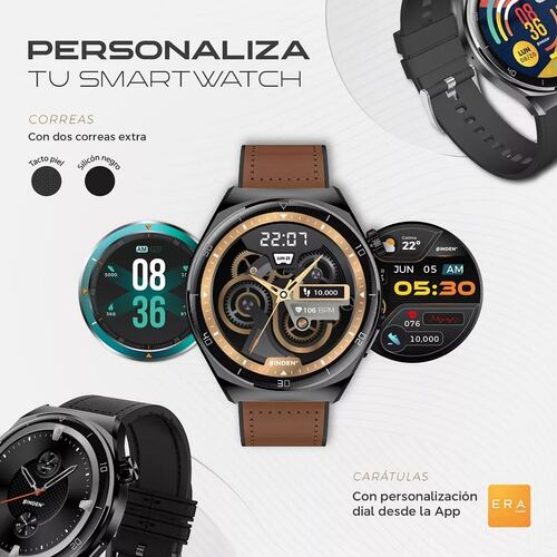 Binden Smartwatch Era One Class Amoled Llamadas.