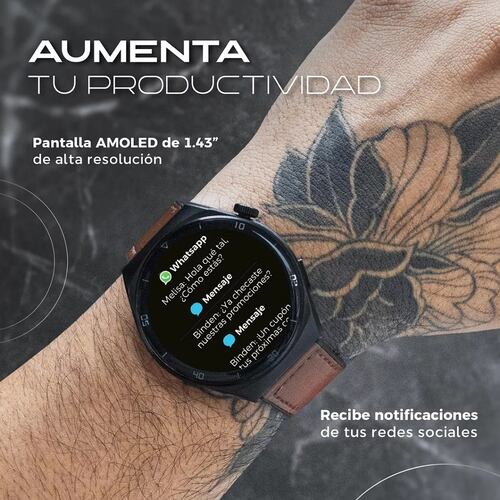 Binden Smartwatch Era One Class Amoled Llamadas.